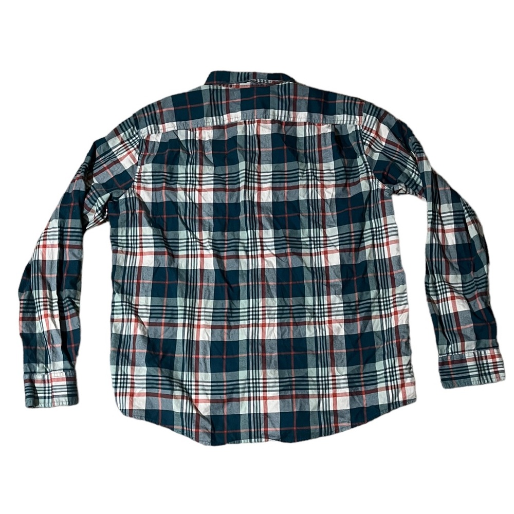 L.L. Bean Signature Button Up Long Sleeve Shirt | Men's XL - Picture 6 of 7